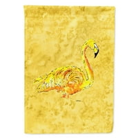 Богатства каролина 8872-ЗНАМЕ-РОДИТЕЛ Фламинго На Жолто Знаме, разнобојни