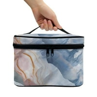 Козметичка Торба Голема Торба За Шминка Торба За Патување Торба За Шминка За Организатор На Патент Отпорен На Чанта За Жени