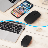 2.4 GHz & Bluetooth Полнење На Глувчето За Слива Оптима Bluetooth Безжичен Глушец Дизајниран За Лаптоп Mac iPad pro Компјутерски