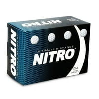 Nitro Golf Ultimate Golf Golf Toll, 24-пакет, жолта