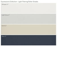 Колекција за прилагодени изрази, ролери за филтрирање на безжична светлина, шепот, 45 ширина 72 Должина