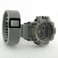 Everlast Unise Digital Multifunctional Display Watch со дигитална активност Tracker - Grey Watch со сива активност за активност