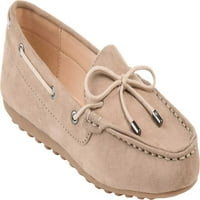 Collectionенска колекција на списанија Thatch Moccasin Taupe Fau Suede 5. М.