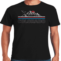 Графичка Америка држава Колорадо САД колекција на маички за маици