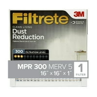 Филтртет за намалување на прашината за намалување на прашината и филтерот за печки, MPR, во