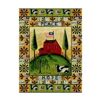 Трговска марка ликовна уметност „Американска фарма надеж“ платно уметност од Шерил Бартли