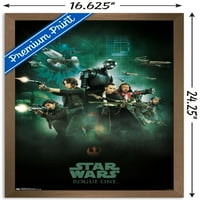 Војна На Ѕвездите: Непријателски Ѕиден Постер Од Една Група, 14.725 22.375