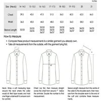 Маичка за машка фустан редовно одговара на деловна кошула памучна кошула со цврста кошула Оксфорд за мажи