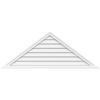 48 W 16 H Триаголник Површински монтирање ПВЦ Гејбл Вентилак: Функционален, W 2 W 2 P Brickmould Shill Frame