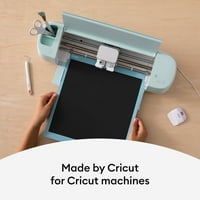 Cricut® Премиум Винил Металик-Отстранлив Мат, Темно Сребро, 12 48