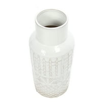 Подобри домови и градини голема крема керамичка текстура вазна