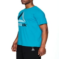 Reebok Mens и Big Mens Active Motley Graphic Tee, до големина 3XL