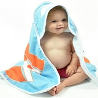Splash за крпа за бебиња со качулка