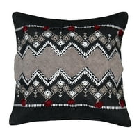 Подобри домови и градини племенски ресни за декоративни перници за фрлање, 17 x17