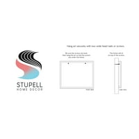 Tuphell Industries зафатен со апстрактни ленти за аранжман сликарство црна врамена уметничка печатена wallидна уметност, дизајн