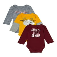 Garanimals Baby Boy Bodysuits, 3-пакет