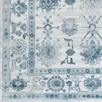 Уметнички ткајачи orорунр морнарица од слонова коска Традиционална 7'10 10'6 Област килим