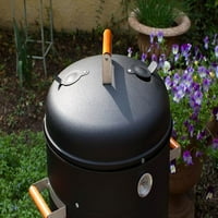 Americana Pusher 2-во-јаглен пушач со вода со нивоа на пушење и комбинација преносна скара
