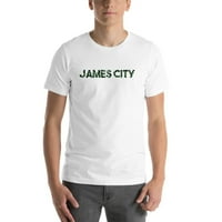 Камо Jamesејмс Сити Краток ракав памучна маица со недефинирани подароци