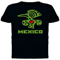 Мексико Зелена Птица Статуа Маица Мажи-Слика Од Шатерсток, Машки х-Голем