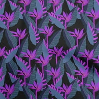 жоржет вискоза Темносина Ткаенина Цветен Материјал За Шиење Ткаенина За Печатење Покрај Дворот Широк