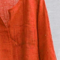 Јолај Мажи Кратка Дишечка Врвна Кошула Удобна Еднобојна Мода Со Долги Ракави Лабава Лежерна Маица Со Врат В Блуза