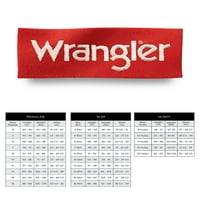 Wrangler® Digration Fight Fit 5-џебни тексас кратки, големини 4- & хаски
