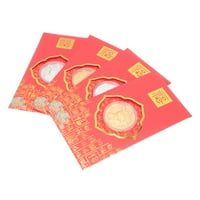 Кинеска Нова Година Црвени Пликови Зајак Година Црвени Пакети Нова Година Пари Пакети